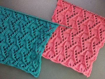 Lace Knit Stitch Pattern